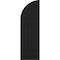 Ekena Millwork Americraft 5-Board (2 Batten) Wood Joined Board-n-Batten Shutters w/ Arch Top, ARW101BQ518X77BLH, PR ARW101BQ518X77BLH - alternate 3